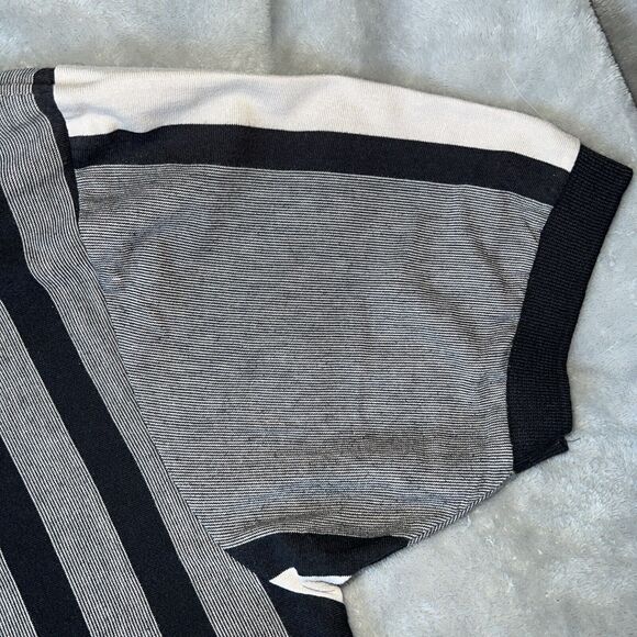 Knights Of Round Table Vintage 80s Mens L Polo Cotton Blend Knit Embroider Logo - Picture 6 of 10